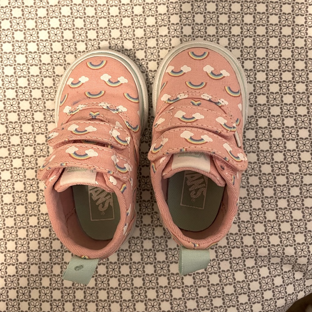 Vans toddler size 4 like new #vans #shoes